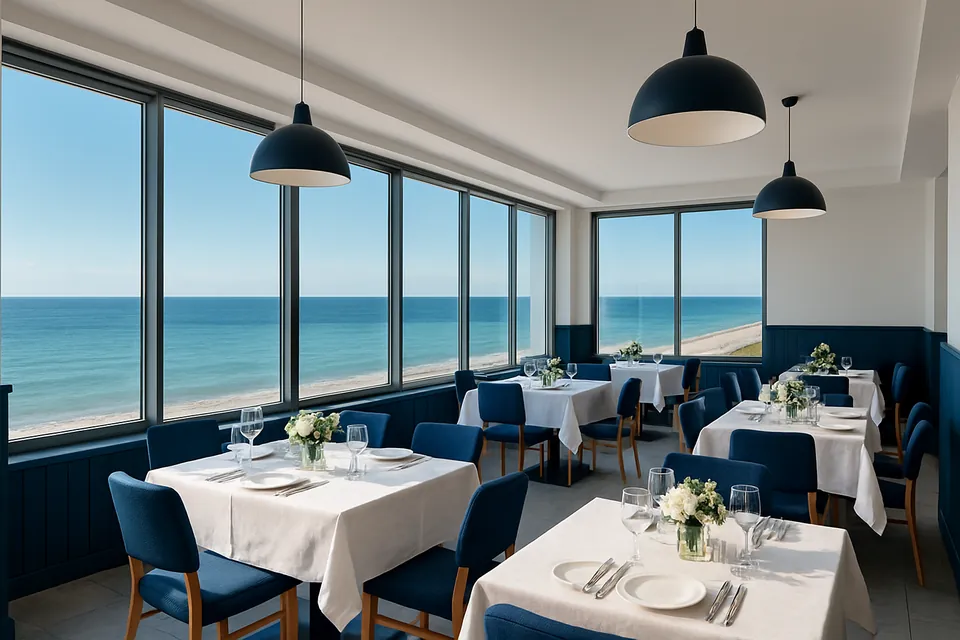 Azure Restaurant interior